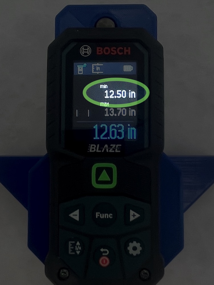 Laser on Running Band