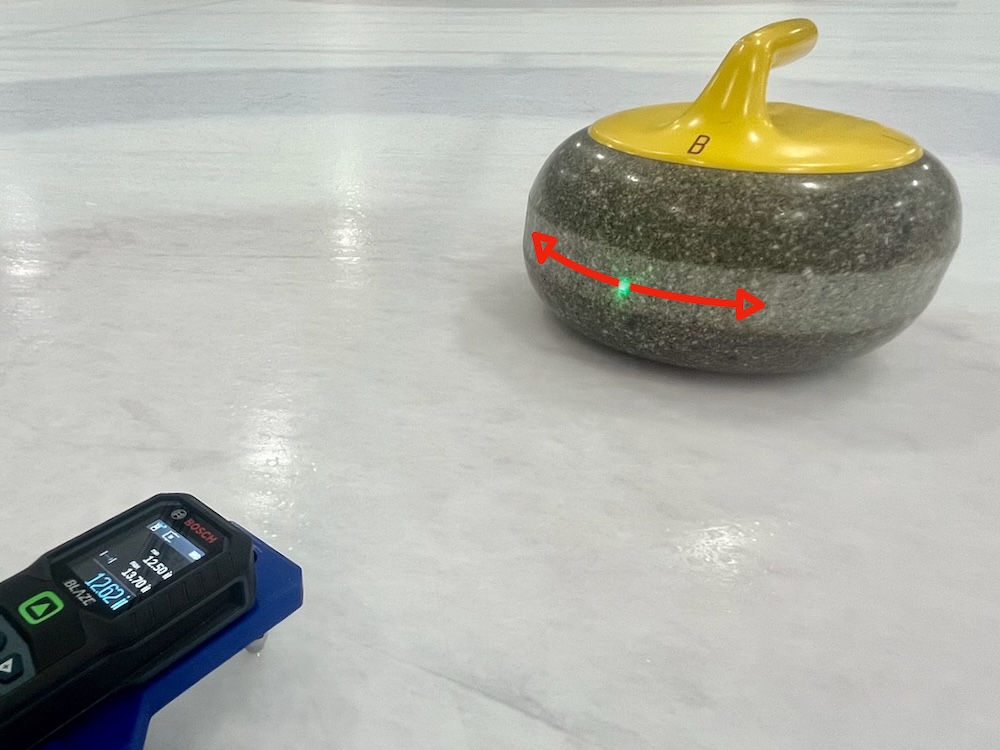 Laser on Running Band